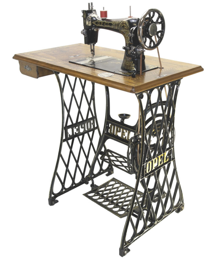 Das Gestell im Design des geschlossenen Rautenmusters.