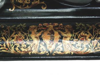 Das Decor mit Bär der  Berliner Gewerbeaustellung 1896.
