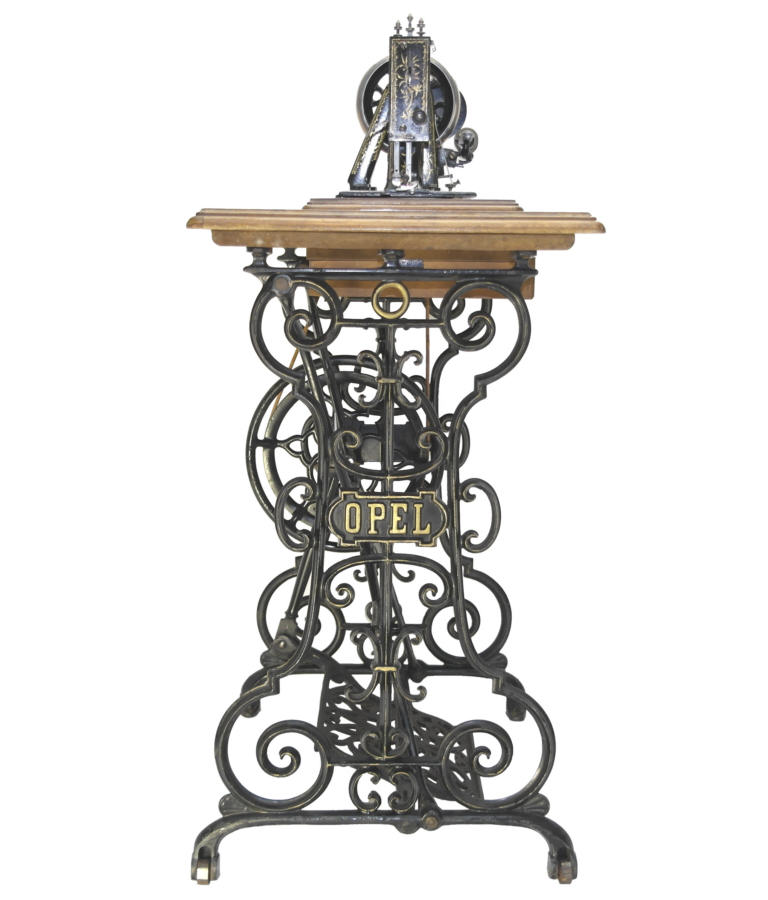 Gestellseitenteil 1892-95, Sammlung Berthold Engel.