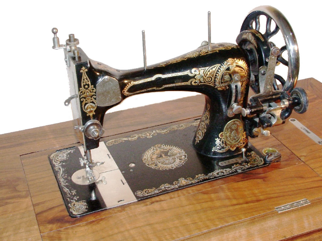 Schwingschiff- Nähmaschine, Seriennummer 870593
