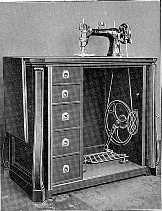 1911 Millionste und vermeintlich letzte Nähmaschine