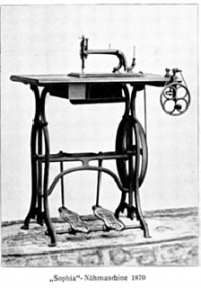 Historische Aufnahme der ersten Opel Sophia 1870